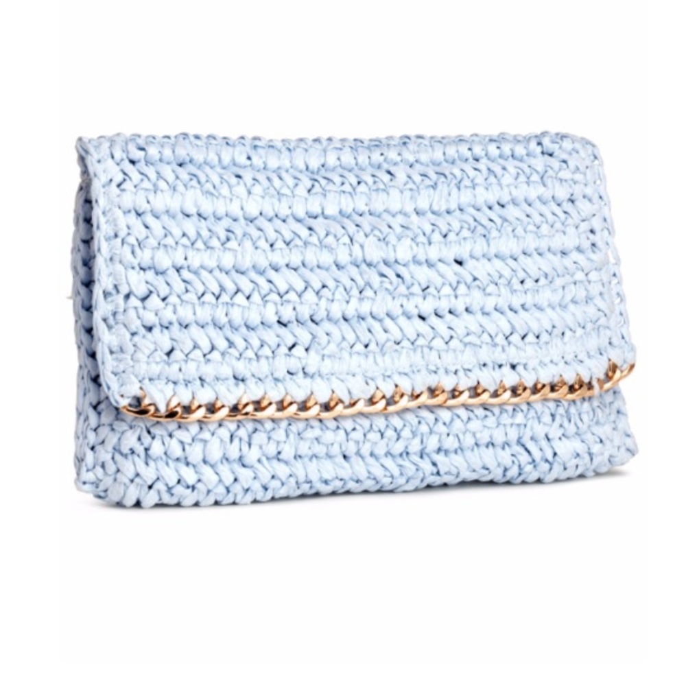 H&M Straw Clutch